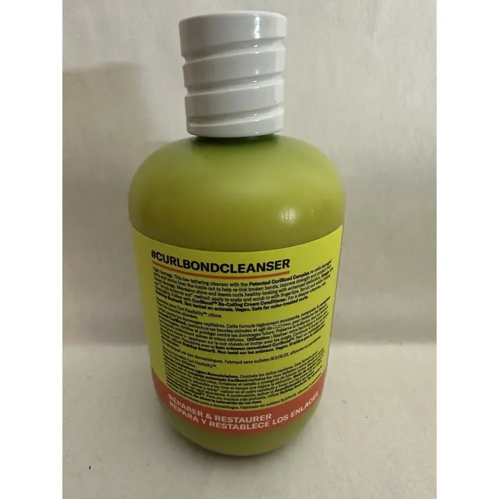 New Deva Curl Curlbond Re-Coiling Mild Lather Cleanser Repair & Bond 12 oz